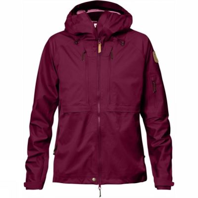 Chaquetas Fjallraven Keb Eco-Shell Mujer Fucsia - Chile QJS178425